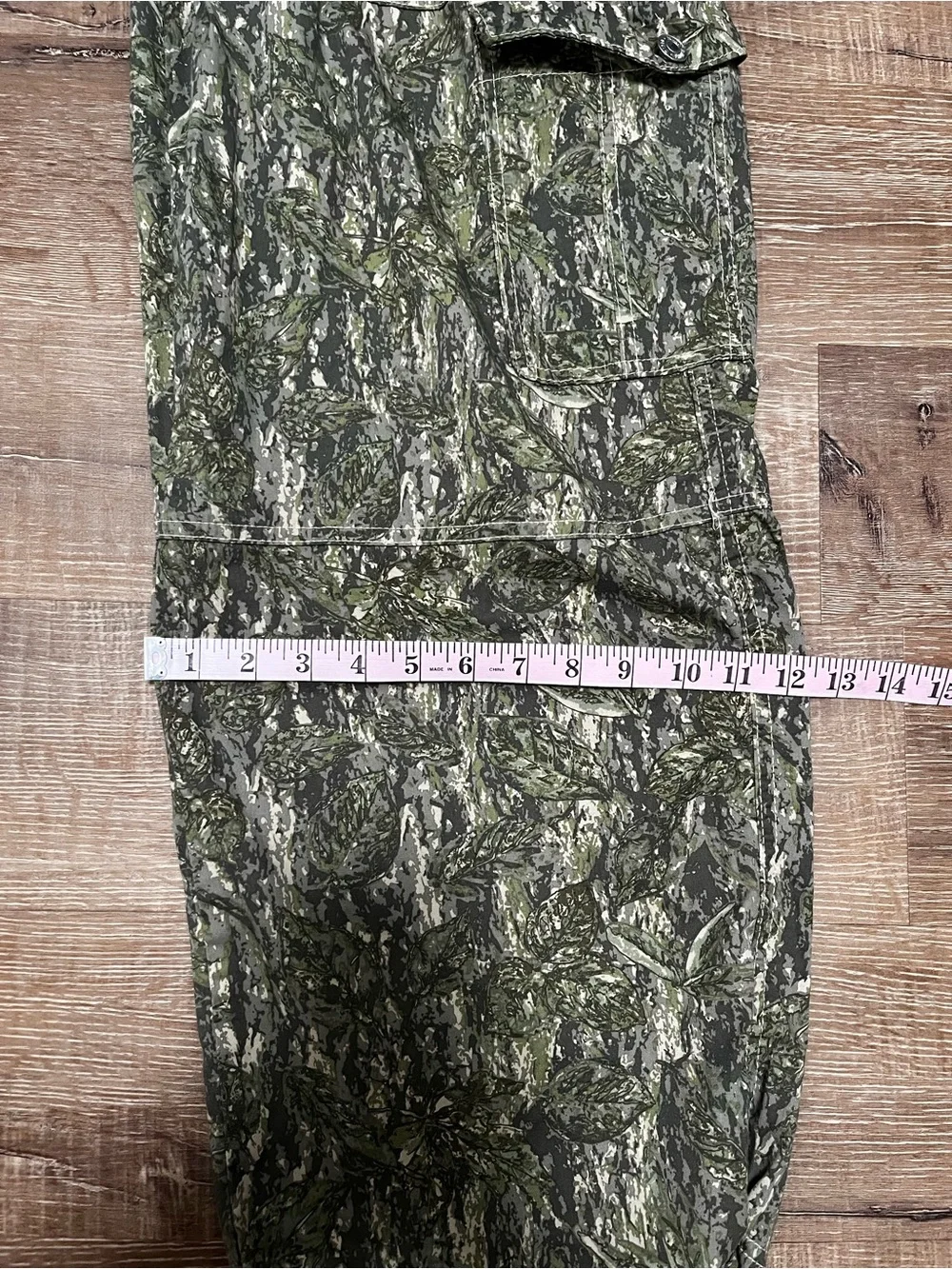 Camo Wide Leg Cargo Pants Cotton By Almost Famous Size Medium
